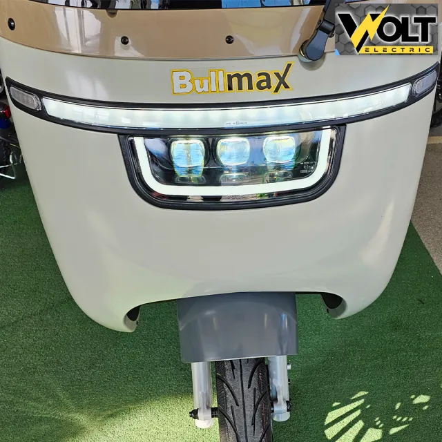 View 7 of Двуместна електрическа триколка с покрив BULLMAX CRUISER 2, 3000W, 72V, CE сертификат