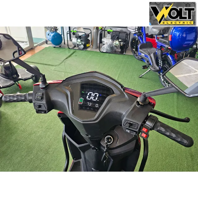 View 10 of Електрически скутер- триколка Volt Electric SPORT 1500W, 72V, с рекуперация