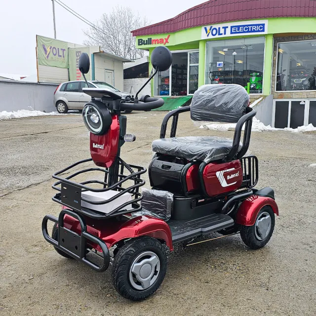 View 7 of Електрическа четириколка BULLMAX A9, рекуперация, магнитна спирачка, 1500W, 48V/20Ah