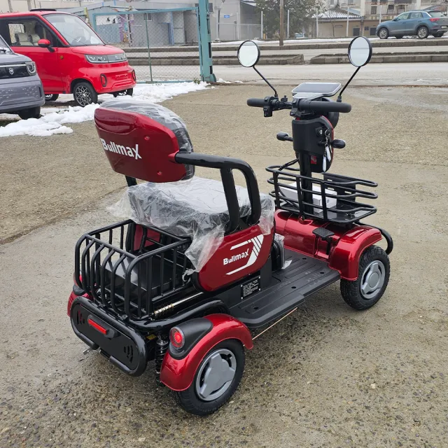 View 10 of Електрическа четириколка BULLMAX A9, рекуперация, магнитна спирачка, 1500W, 48V/20Ah