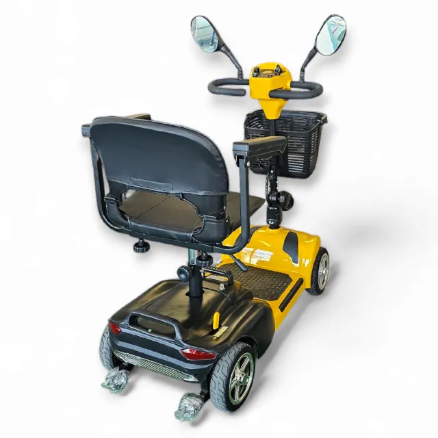 View 2 of Инвалидна електрическа четириколка Volt Electric N1 MAXI 500W, разглобяема, 500W, жълта