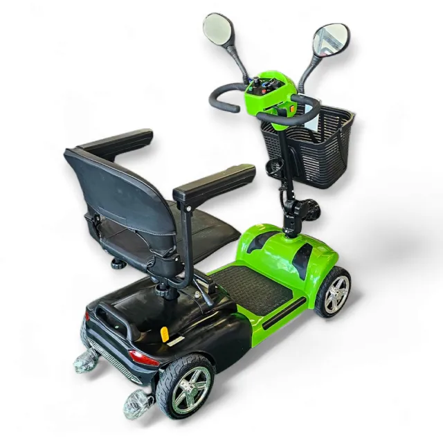 View 3 of Инвалидна електрическа четириколка Volt Electric N1 MAXI 500W, разглобяема, 500W, зелена