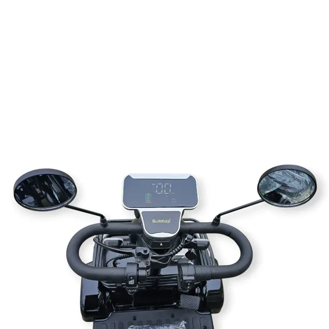 View 4 of Електрическа четириколка BULLMAX A9, рекуперация, магнитна спирачка, 1500W, 48V/20Ah, черна