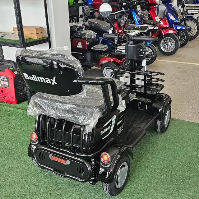 View 8 of Електрическа четириколка BULLMAX A9, рекуперация, магнитна спирачка, 1500W, 48V/20Ah, черна