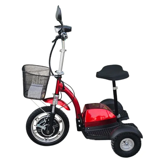 View 2 of Електрическа триколка Volt Electric A2, 750W, 48V, червена