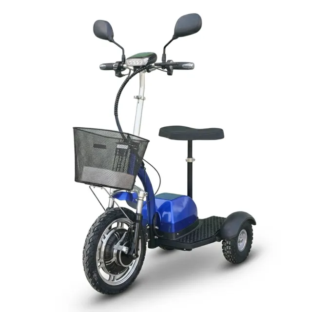 View 1 of Електрическа триколка Volt Electric A2, 750W, 48V, синя