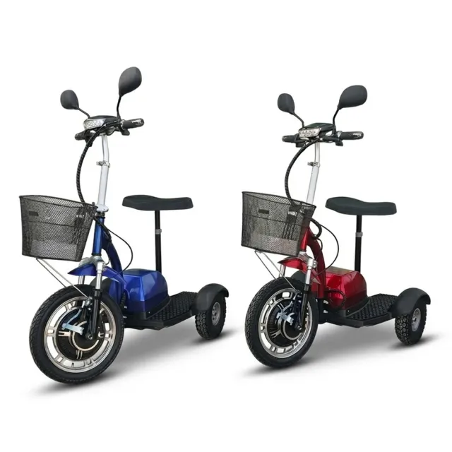 View 9 of Електрическа триколка Volt Electric A2, 750W, 48V, синя