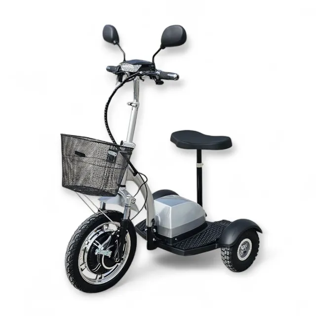 View 1 of Електрическа триколка Volt Electric A2, 750W, 48V, сив металик