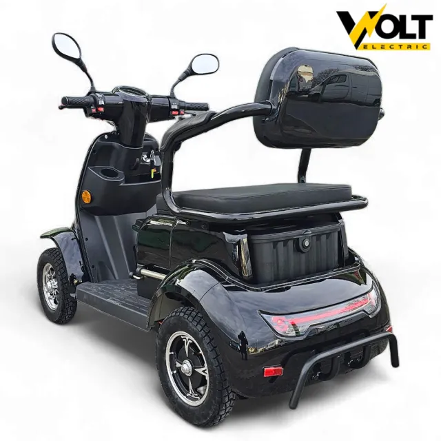 View 2 of Двуместна електрическа четириколка Volt Electric Comfort DUO, 2000W, 60V, 20Ah, CE сертификат, черен лак