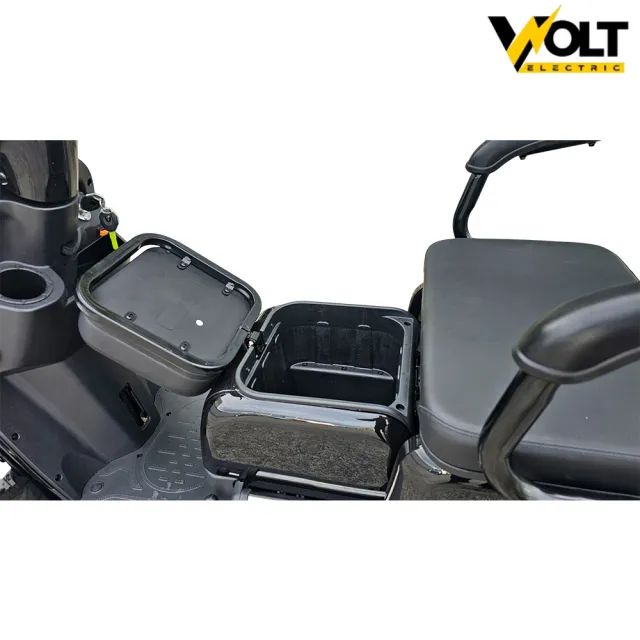 View 4 of Двуместна електрическа четириколка Volt Electric Comfort DUO, 2000W, 60V, 20Ah, CE сертификат, черен лак
