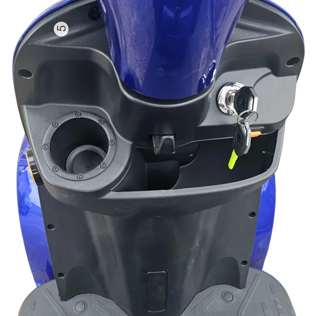 View 5 of Двуместна електрическа четириколка Volt Electric Comfort DUO, 2000W, 60V, 20Ah, CE сертификат, тъмносин металик