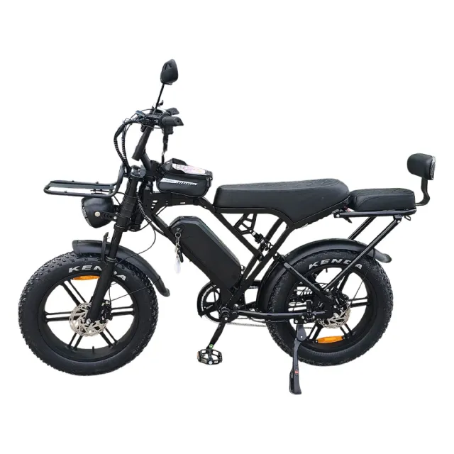View 1 of Двуместен електрически велосипед Shadow Rider X80 PRO 48V, 15Ah Li-Ion, 20" FAT bike