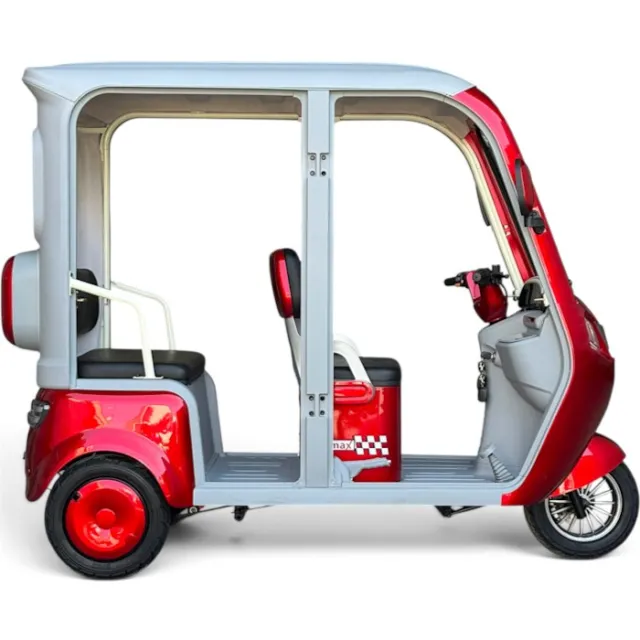 View 13 of Триместна електрическа триколка с кабина и 4 врати Bullmax Atlas 3000W с безплатен зимен пакет, 72V/32Ah